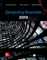 Computing Essentials 2019 Timothy O Leary 27e - Test Bank