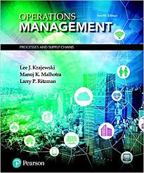 Operations Management Processes And Supply Chains 12th Edition - Test Bank