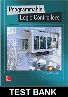 Programmable Logic Controllers 5th Edition by Petruzella - Test Bank
