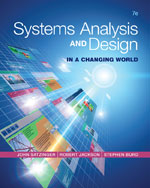 Systems Analysis and Design in a Changing World 7e John W Satzinger Robert B Jackson Stephen D Burd - Test Bank