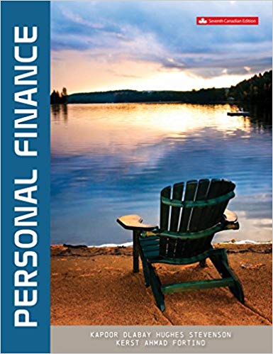 Personal Finance 7th Canadian Edition by Jack Kapoor - Test Bank