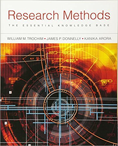 Research Methods The Essential Knowledge Base 2nd Edition By William Trochim - Test Bank