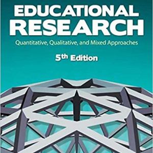Educational Research 5th Edition by R. Burke Johnson - Test Bank