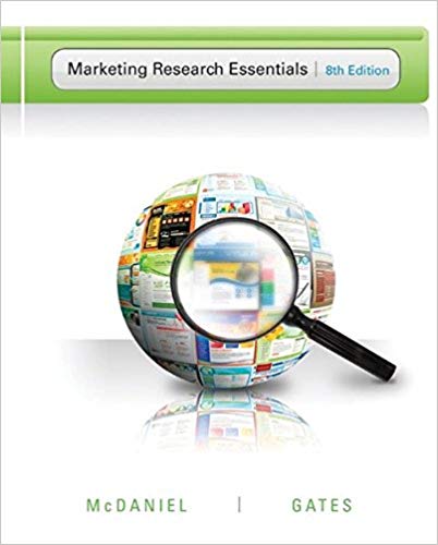 Marketing Research Essentials 8th Edition by Carl McDaniel Jr - Test Bank