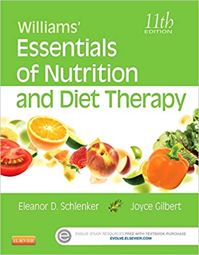 Williams Essentials of Nutrition And Diet Therapy 11th Edition - Test Bank