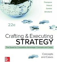 Crafting and Executing Strategy Concepts and Cases Arthur Thompson 22e - Test Bank