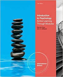 Introduction to Psychology Active Learning through Modules, International Edition 12tH Edition By Dennis Coon - Test Bank