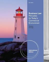 Business Law Principles for Today's Commercial Environment International Edition 3rd Edition by David P. Twomey - Test Bank