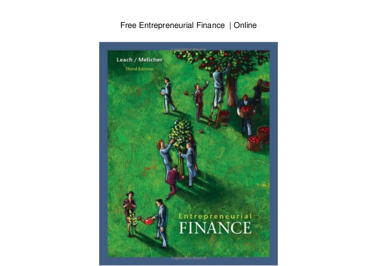 Entrepreneurial Finance International Edition 3rd Edition by J. Chris Leach - Test Bank