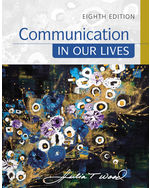 Communication in Our Lives 8th Edition by Julia T. Wood - Test Bank