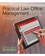 Practical Law Office Management 4e Cynthia Traina Donnes - Test Bank