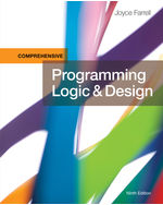 Programming Logic & Design, Comprehensive 9e Joyce Farrell - Test Bank