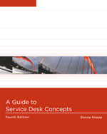A Guide to Service Desk Concepts 4e Donna Knapp - Test Bank