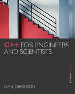 C++ for Engineers and Scientists 4e Gary J Bronson - Test Bank