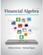 Financial Algebra Advanced Algebra with Financial Applications 2e Robert Gerver Richard J Sgroi