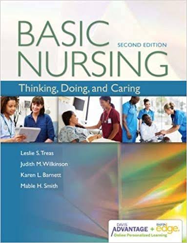 Basic Nursing Thinking Doing And Caring 2nd Edition By Treas  - Test Bank