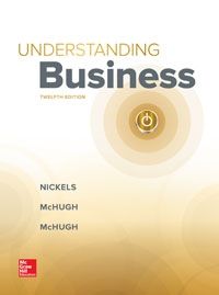 UNDERSTANDING BUSINESS 12TH EDITION BY NICKELS - Test Bank
