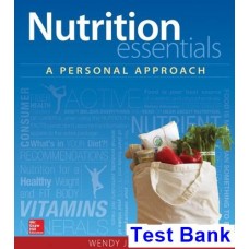 Nutrition Essentials A Personal Approach 1st Edition by Schiff  - Test Bank