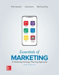 Essentials of Marketing 16th Edition By Perreault - Test Bank