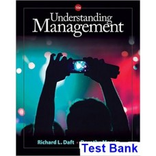 Understanding Management 10th Edition by Daft - Test Bank
