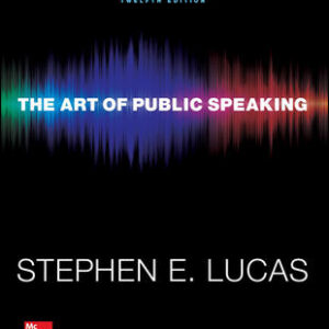 The Art of Public Speaking 12Th Edition By Stephen Lucas - Test Bank
