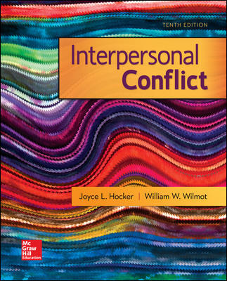 Interpersonal Conflict 10Th Edition By William - Test Bank