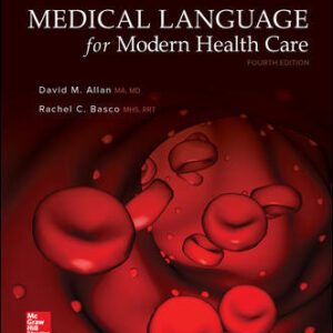 Medical Language For Modern Health Care 4Th Edition By David Allan - Test Bank