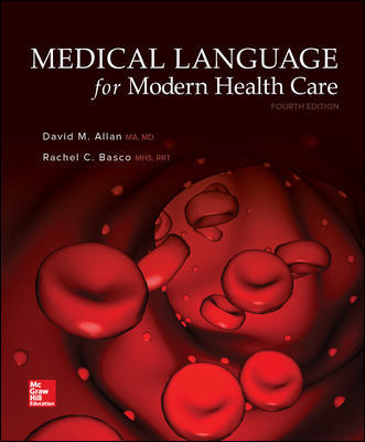 Medical Language For Modern Health Care 4Th Edition By David Allan - Test Bank