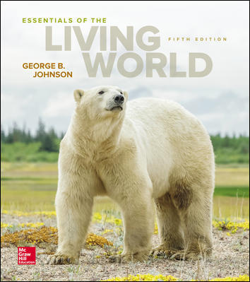 Essentials of The Living World 5Th Edition By George Johnson  - Test Bank