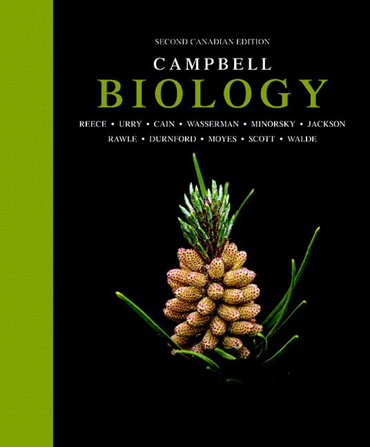 Campbell Biology 2nd  Canadian Edition Plus Mastering Biology 2nd Ed By Jane B. Reece - Test Bank