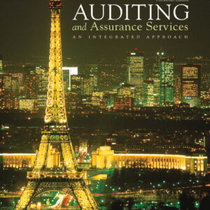 Auditing and Assurance Services An Integrated Approach 13th Edition by Arens - Test Bank