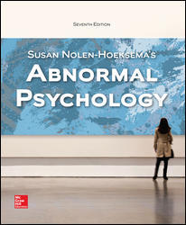 Abnormal Psychology 7th Ed By Susan Nolen Hoeksema - Test Bank
