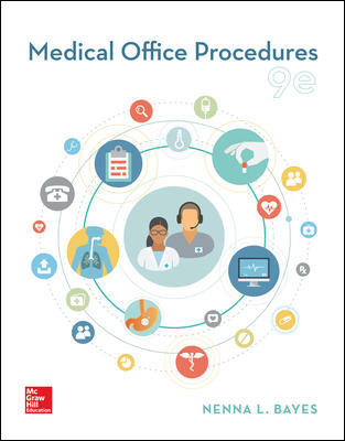 Medical Office Procedures 9Th Edition By Nenna Bayes - Test Bank