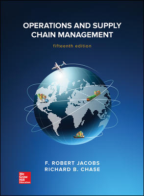 Operations And Supply Chain Management 15Th Edition By Jacobs - Test Bank