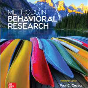 Methods in Behavioral Research 13Th Edition By Paul - Test Bank