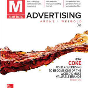 M Advertising 3rd Edition By William Arens  - Test Bank