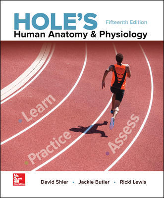 Hole's Human Anatomy & Physiology 15Th Edition By David Shier - Test Bank
