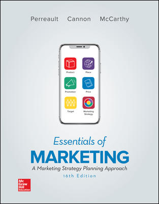 Essentials of Marketing 16th Edition - Test Bank