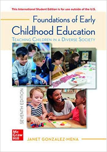 Foundations of Early Childhood Education Teaching Children in a Diverse Society 7Th Edition By Janet - Test Bank