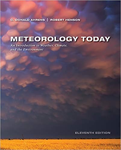 Meteorology Today 11th Edition by C. Donald Ahrens - Test Bank