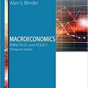 Macroeconomics Principles and Policy 13th Edition by William J. Baumol - Test Bank