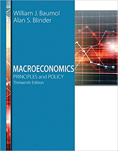 Macroeconomics Principles and Policy 13th Edition by William J. Baumol - Test Bank