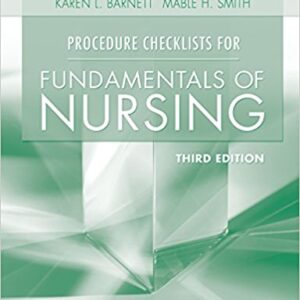 Fundamentals Of Nursing 3rd ed by Wilkinson Treas - Smith - Test Bank