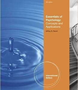 Essentials of Psychology Concepts And Applications International Edition 3rd Edition by Jeffrey S. Nevid - Test Bank