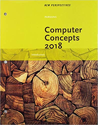 New Perspectives on Computer Concepts 2018 Introductory 20th Edition une Jamrich Parsons - Test Bank