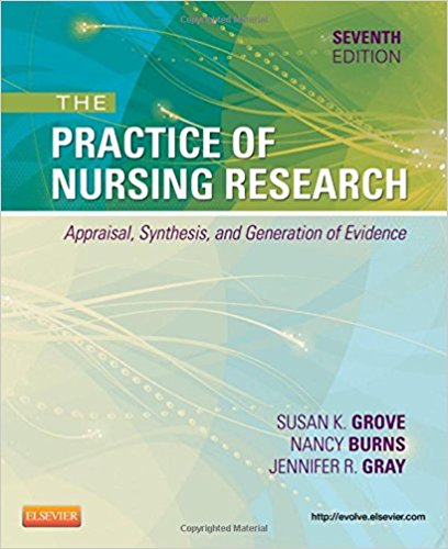 Practice of Nursing Research Appraisal Synthesis 7th Edition By Grove Burns - Test Bank