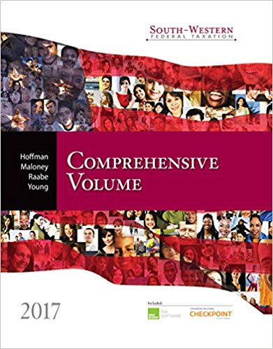 South-Western Federal Taxation 2017 Comprehensive, 40th Edition by William H. Hoffman -Test bank