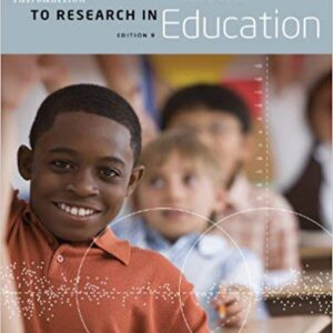 Introduction to Research in Education, 9th Edition by Donald Ary   - Test Bank
