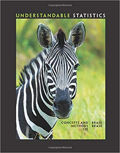 Understandable Statistics Concepts and Methods 12th Edition by Charles Henry Brase - Test Bank