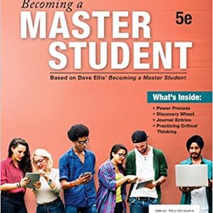 The Essential Guide to Becoming a Master Student 5th Edition by Dave Ellis - Test Bank